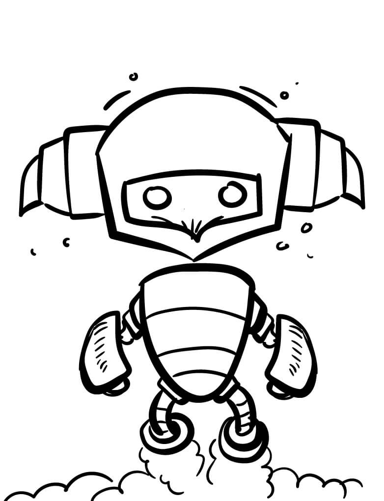 Robot Stampabile da colorare