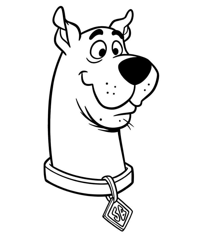 Scooby Doo Gratuito da colorare