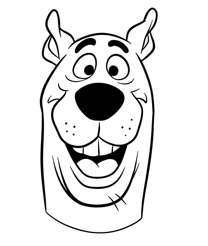 Scooby Doo Stampabile per Piccoli da colorare