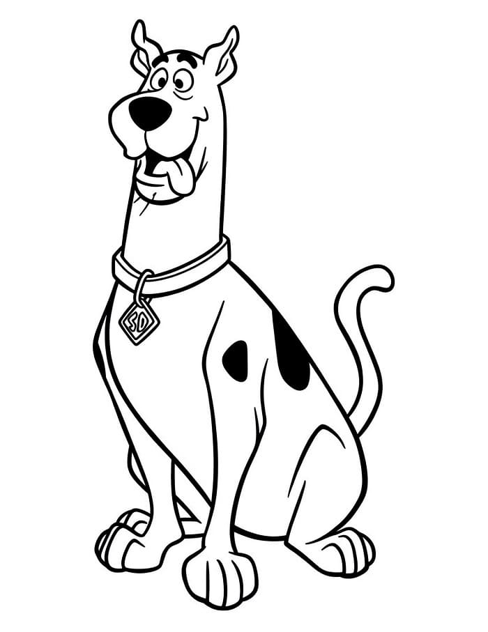 Scooby Doo da Stampare da colorare