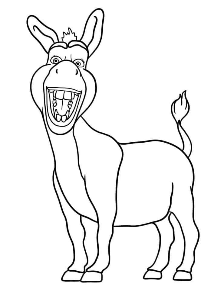 Shrek Stampabile per Piccoli da colorare