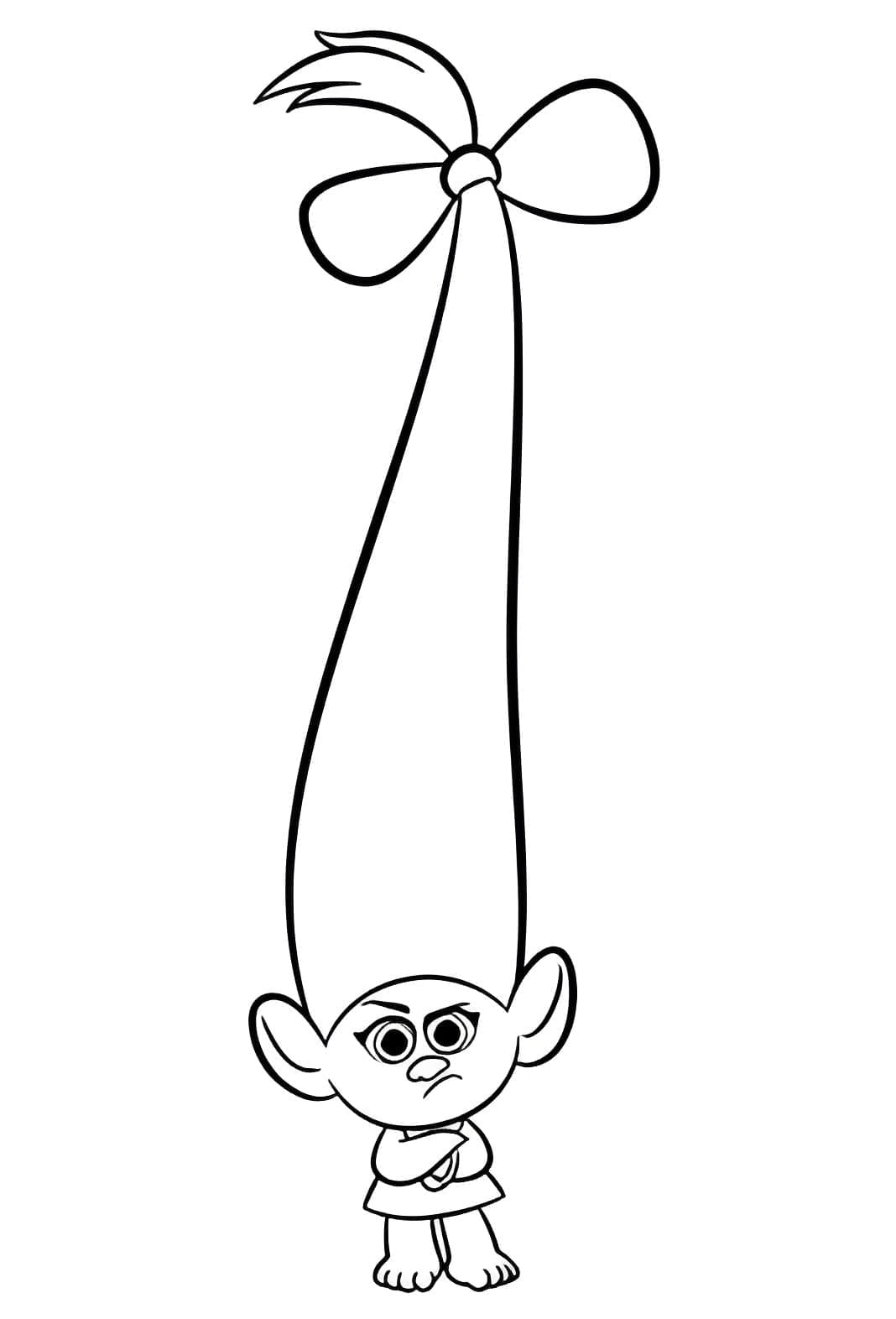 Smidge Trolls da colorare