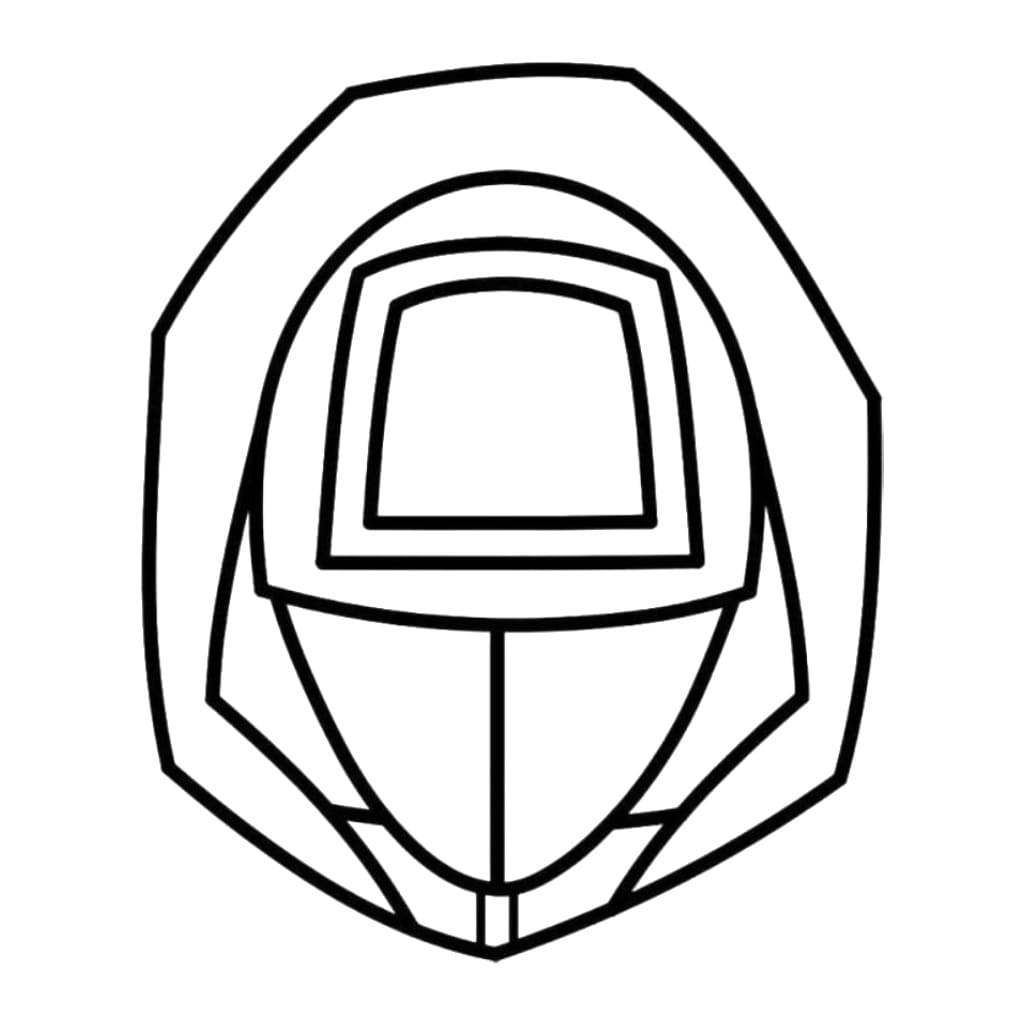 Squid Game per Bimbi di 2 Anni da colorare