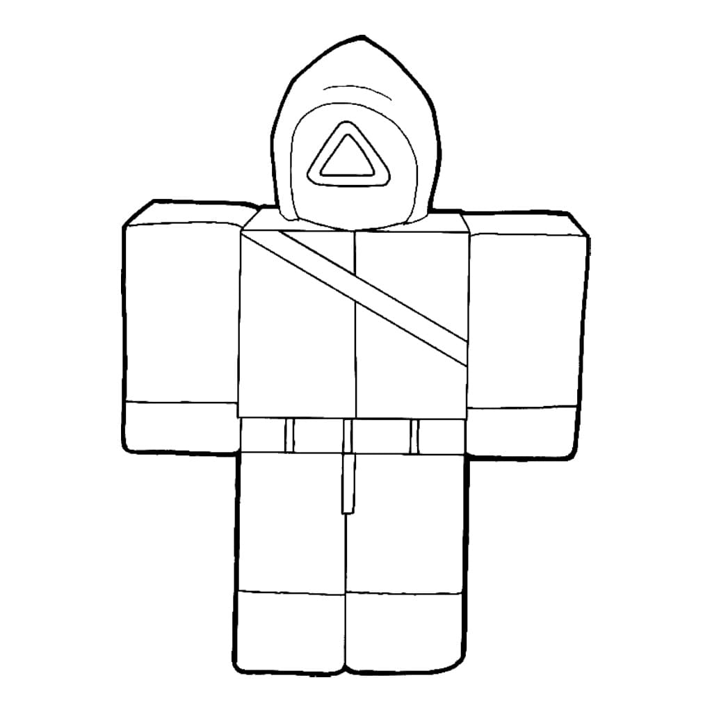 Squid Game per Bimbi di 6 Anni da colorare