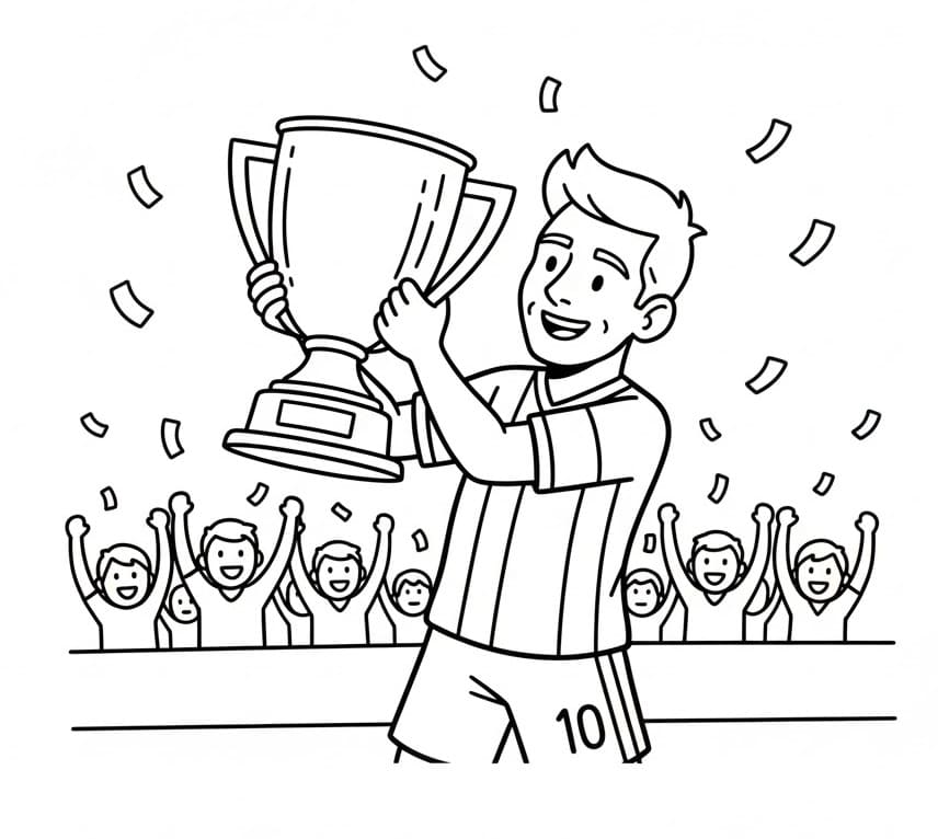 Stampa Messi da colorare