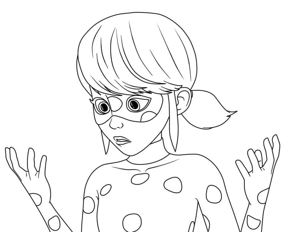 Stampa Miraculous da colorare