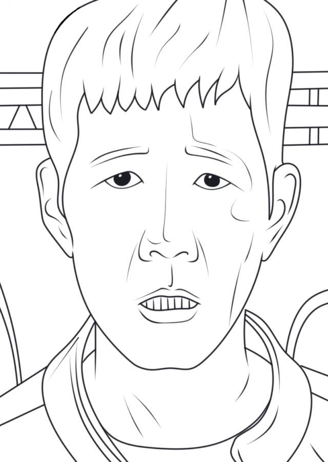 Stampabile Gratis Squid Game da colorare