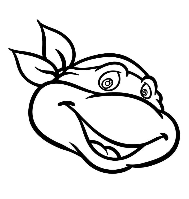 Tartarughe Ninja Leggere da colorare