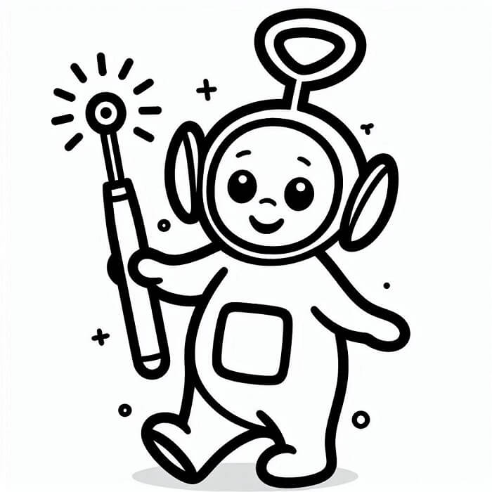 Teletubbies Buffi da colorare