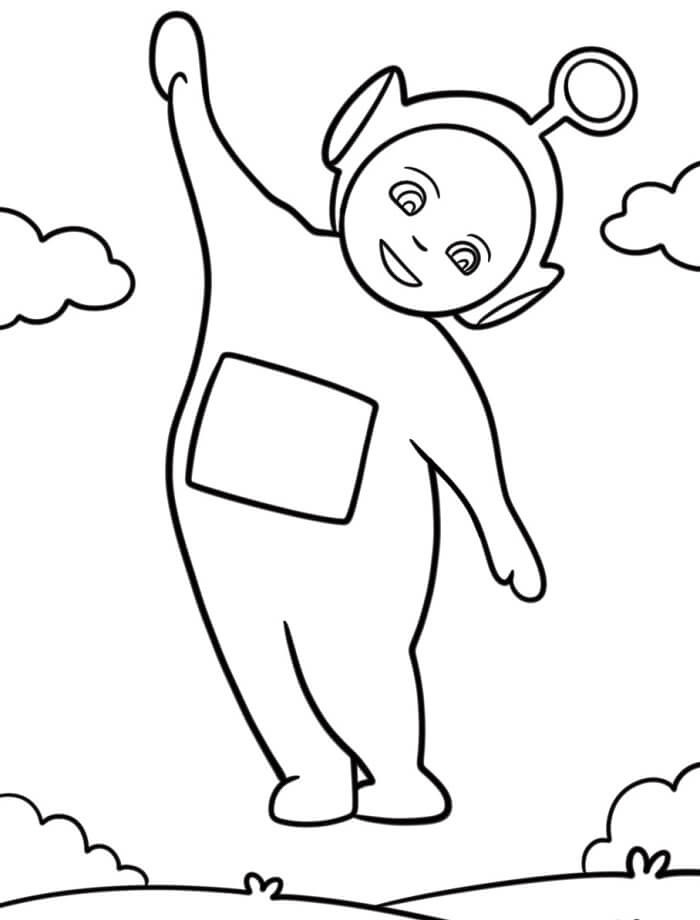 Teletubbies Cartone da colorare