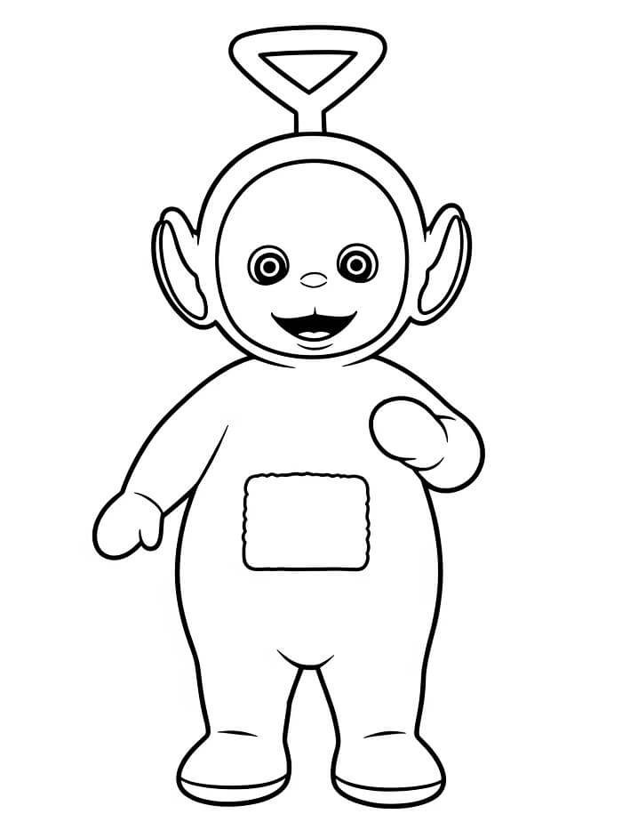 Teletubbies Gratis per Bambini da colorare