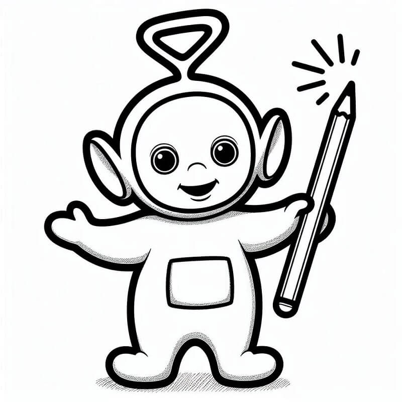 Teletubbies Gratuiti da colorare