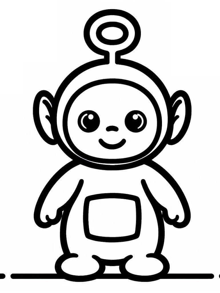 Teletubbies Omaggio da colorare
