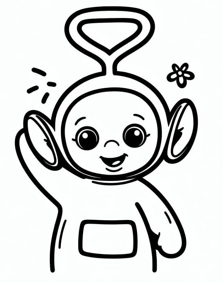 Teletubbies Stampabili Gratis da colorare