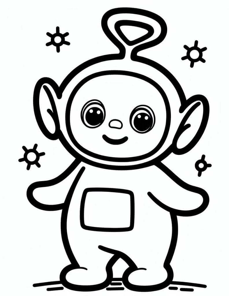 Teletubbies Straordinari da colorare