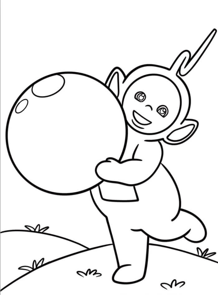Teletubbies Tenerissimi da colorare