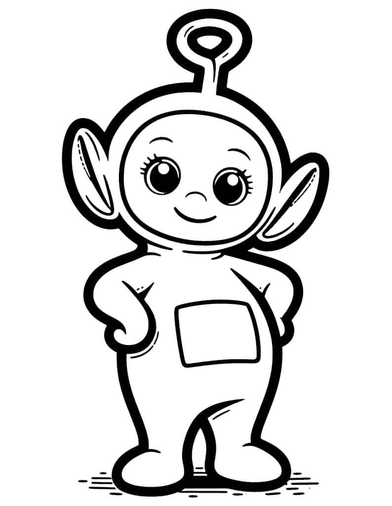 Teletubbies per Bimbi da colorare