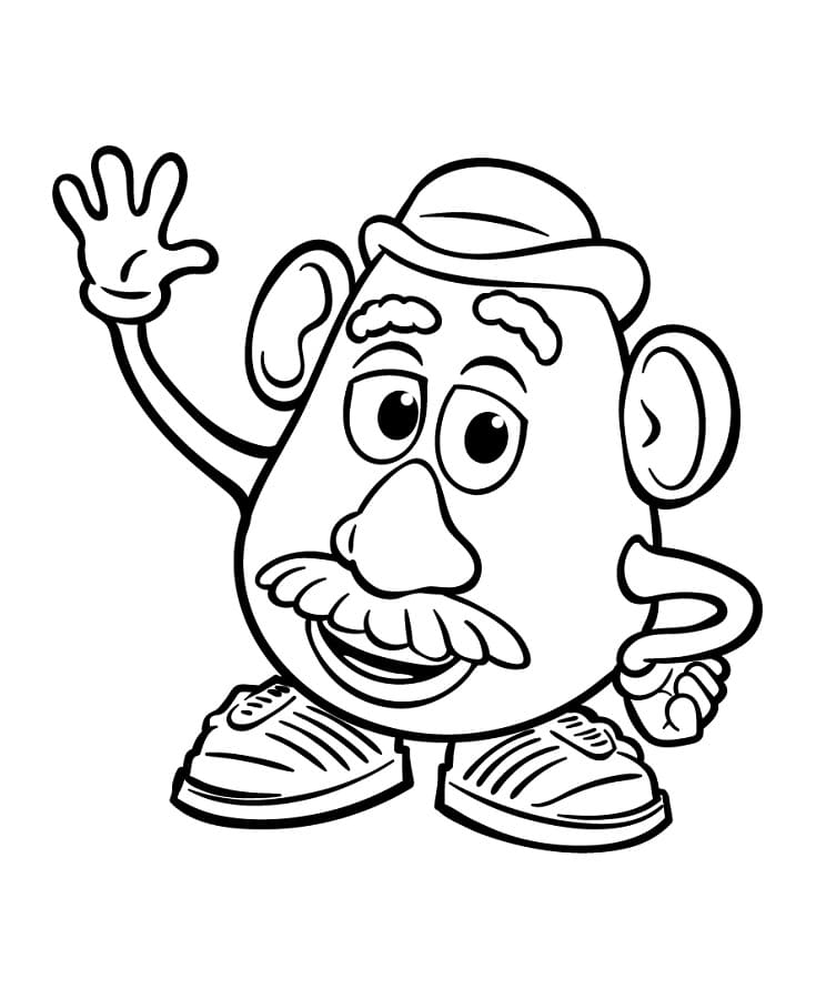 Toy Story Carino da colorare