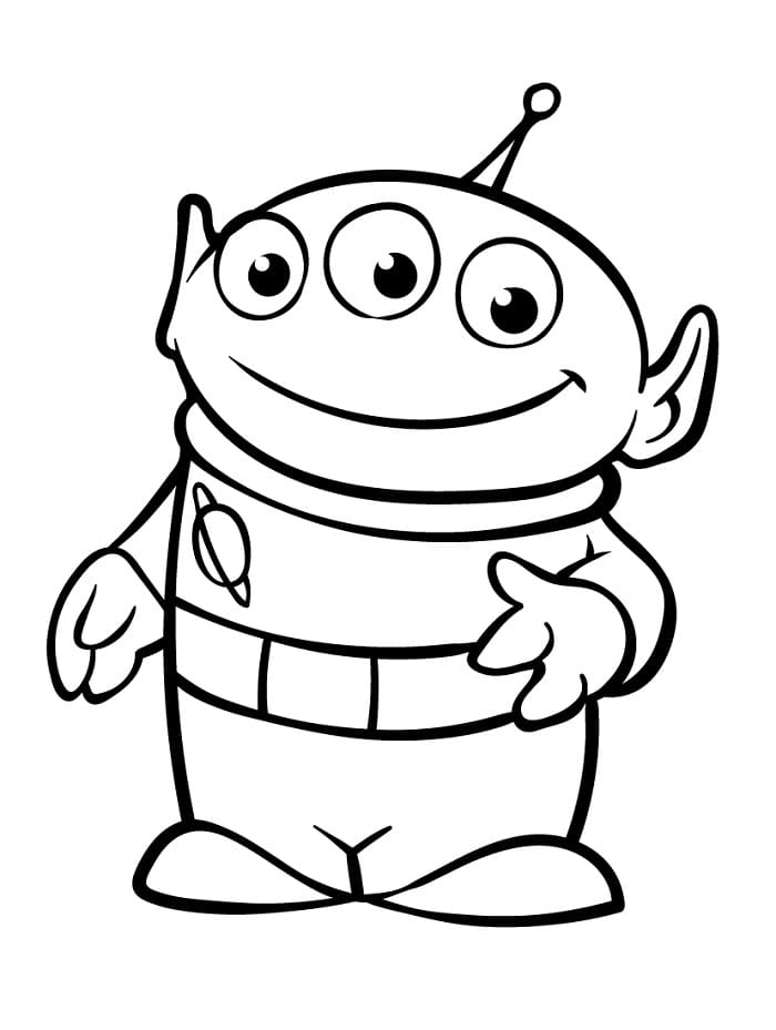 Toy Story Felice da colorare