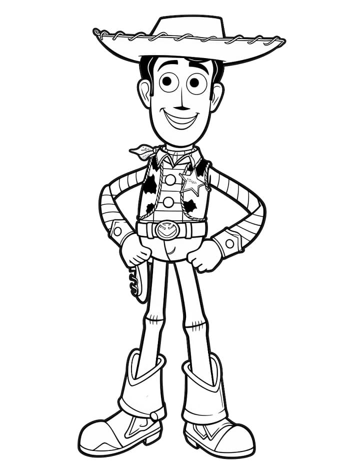 Toy Story Gratis Stampabile da colorare