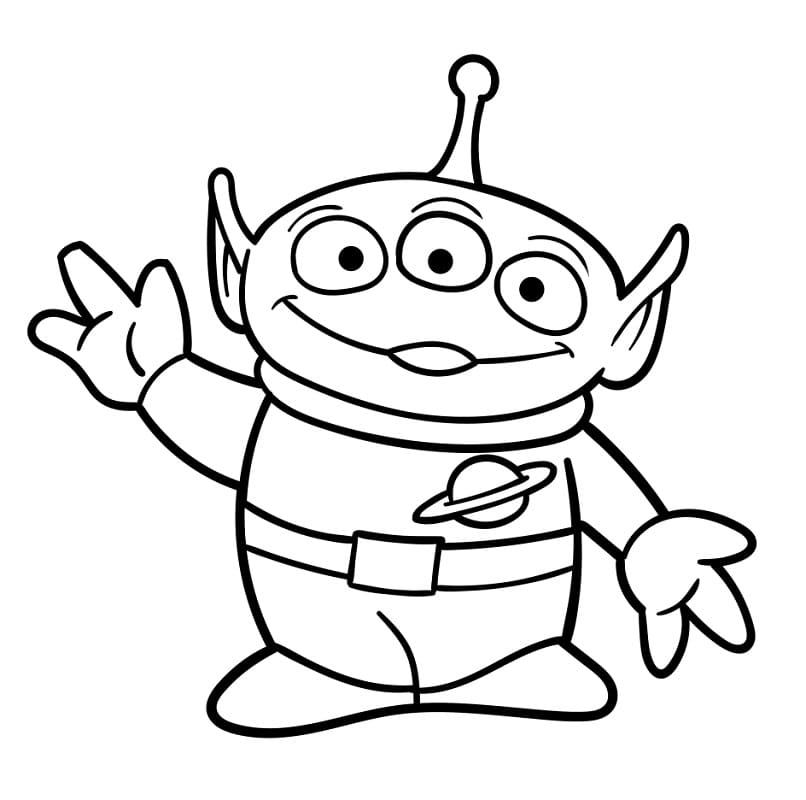 Toy Story Omaggio da colorare