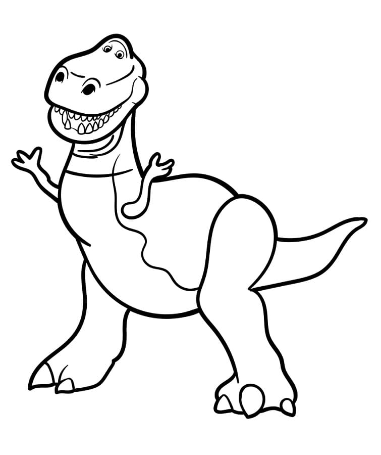 Toy Story Semplice da colorare