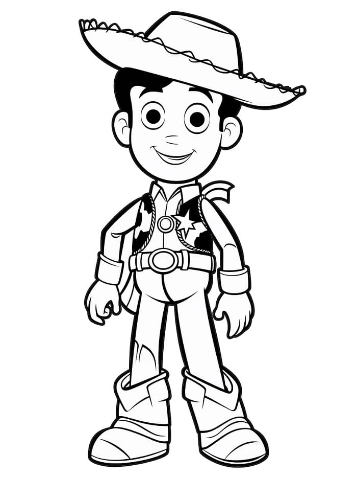 Toy Story in Disney da colorare