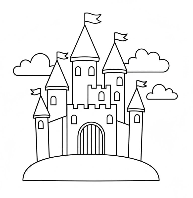 Un Castello da colorare
