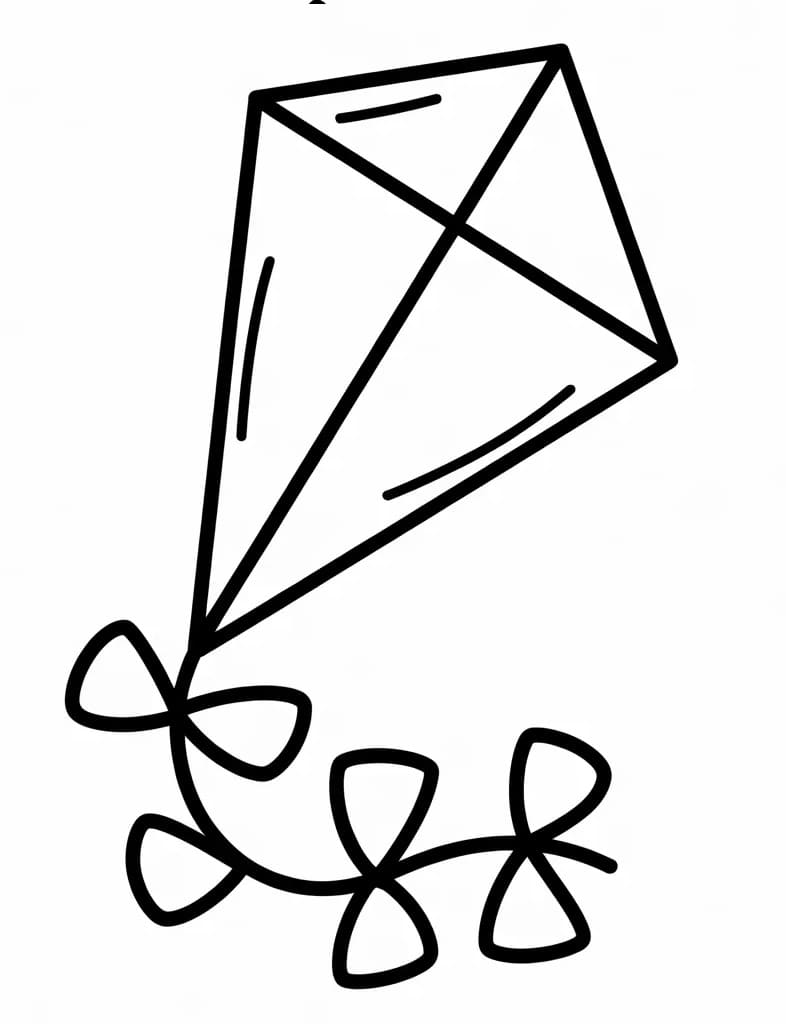 Aquilone Grazioso da colorare