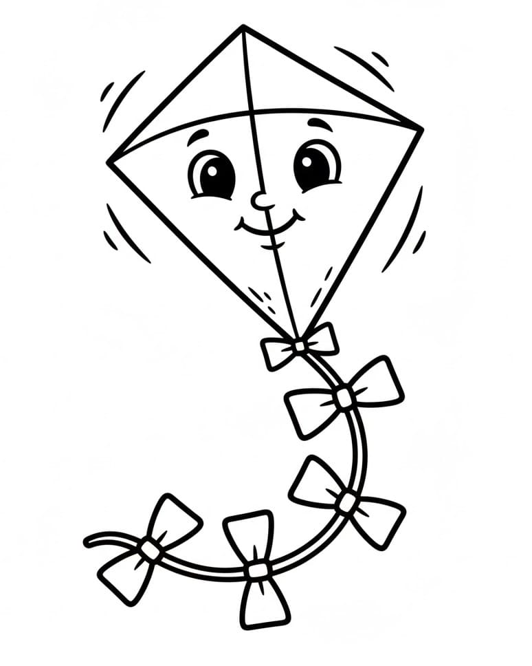 Aquiloni da colorare