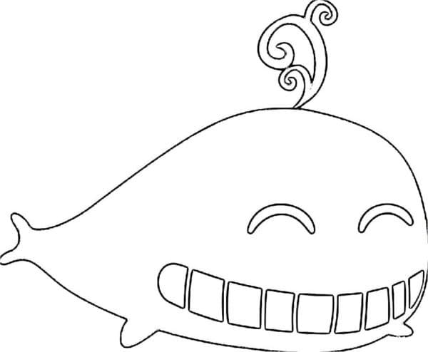 Balena (3) da colorare