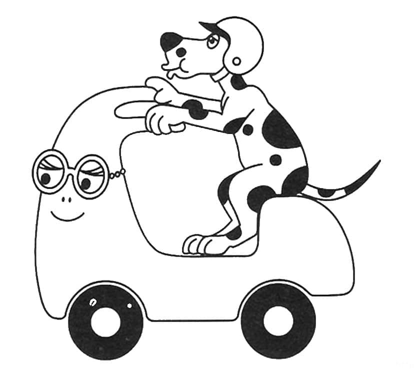 Barbapapà (1) da colorare