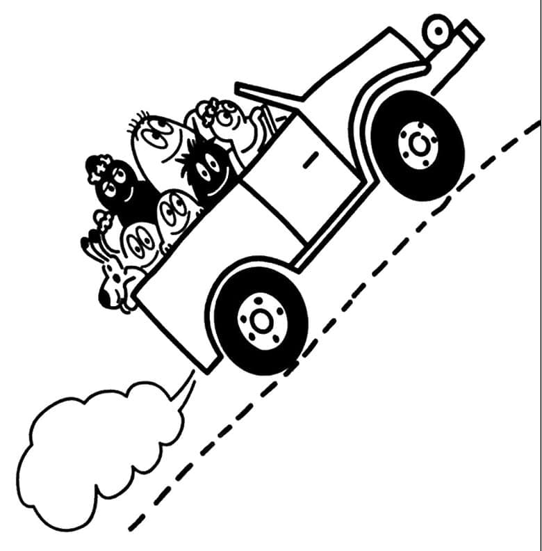 Barbapapà (2) da colorare