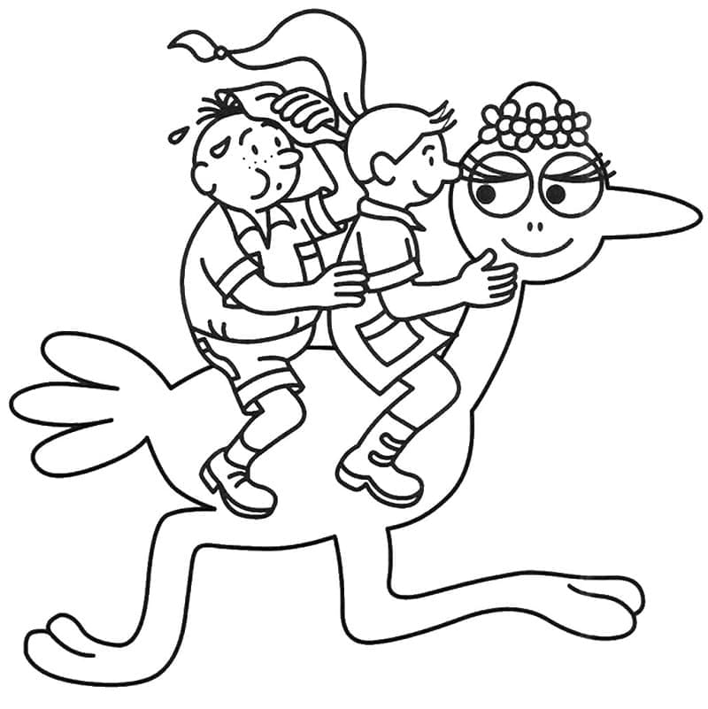 Barbapapà Immagine Gratis da colorare