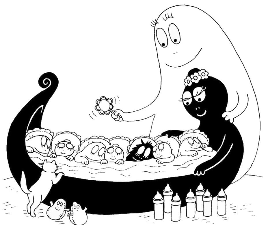 Barbapapà Regalo da colorare