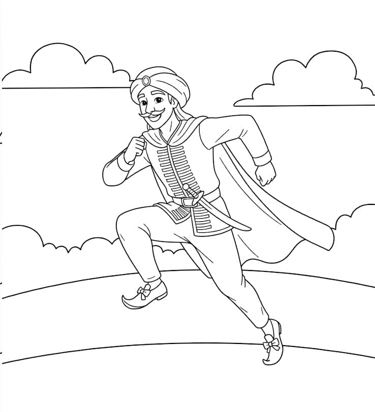 Brighella Animato da colorare