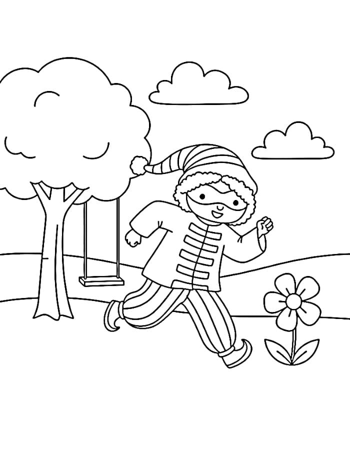 Brighella Gratuito da colorare