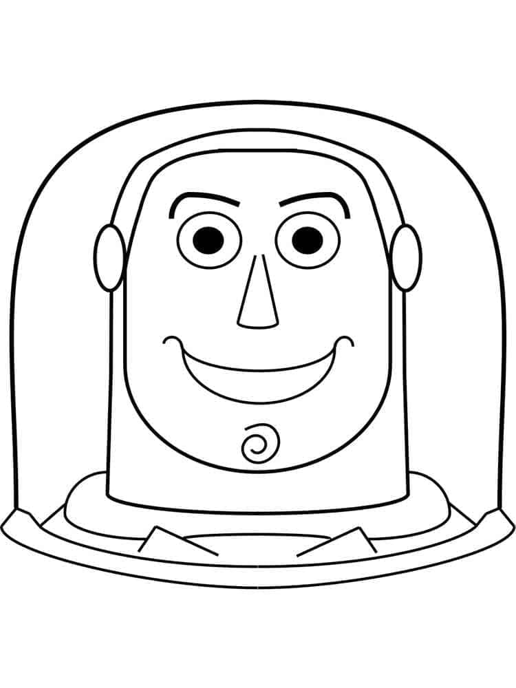 Buzz Lightyear molto carino da colorare