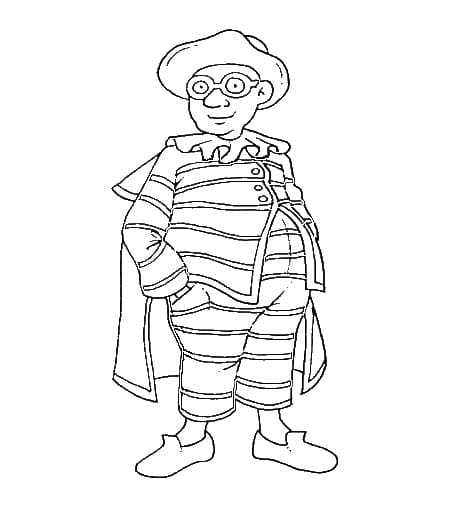 Carnevale (7) da colorare