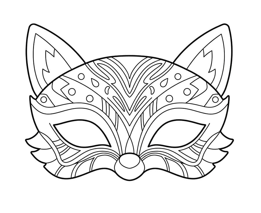 Carnevale Meraviglioso da colorare