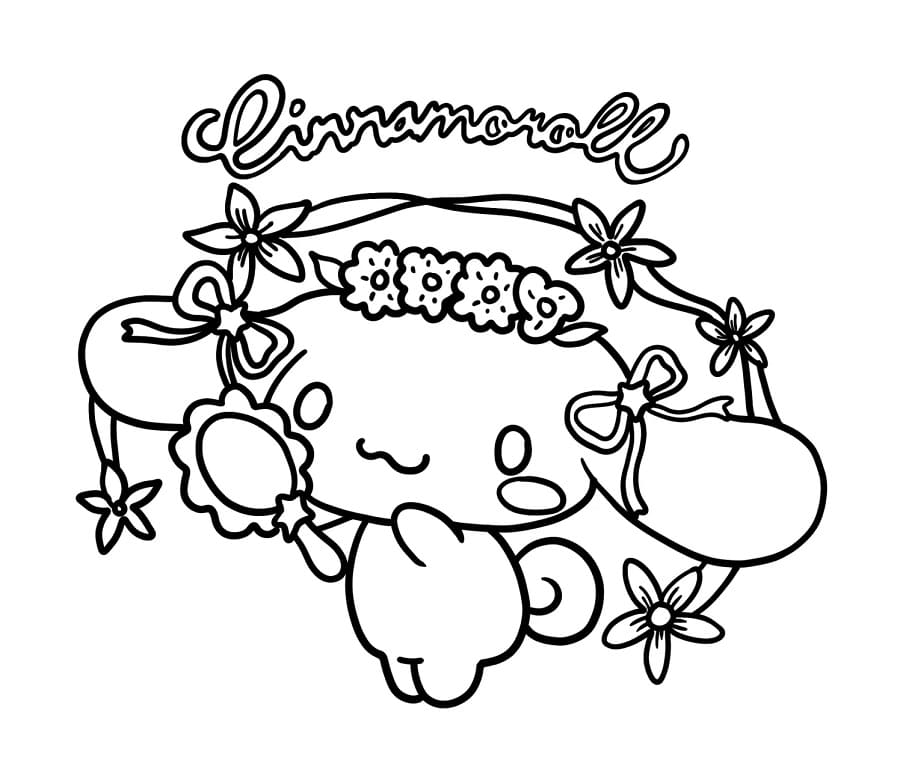 Cinnamoroll Bebè da colorare