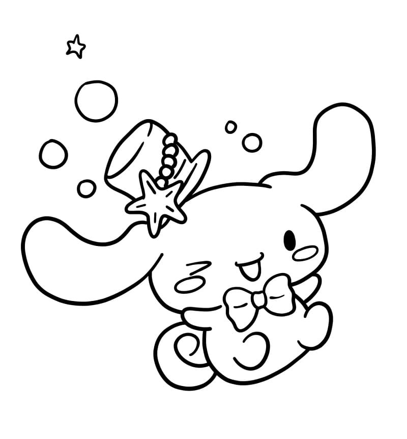 Cinnamoroll Carino da colorare