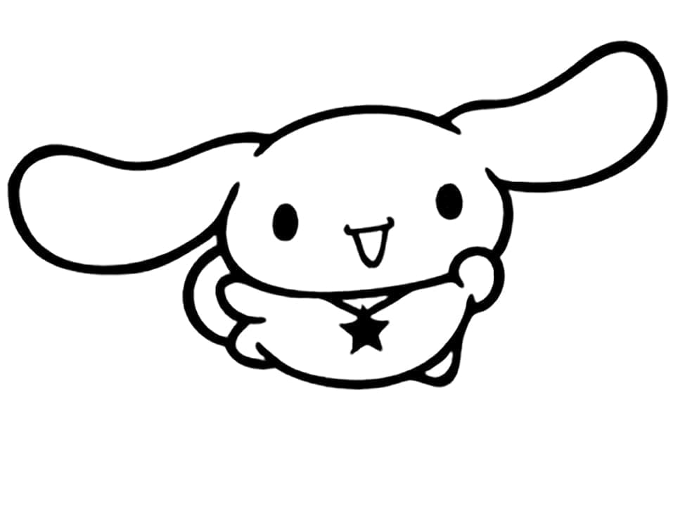 Cinnamoroll Immagine Gratis da colorare