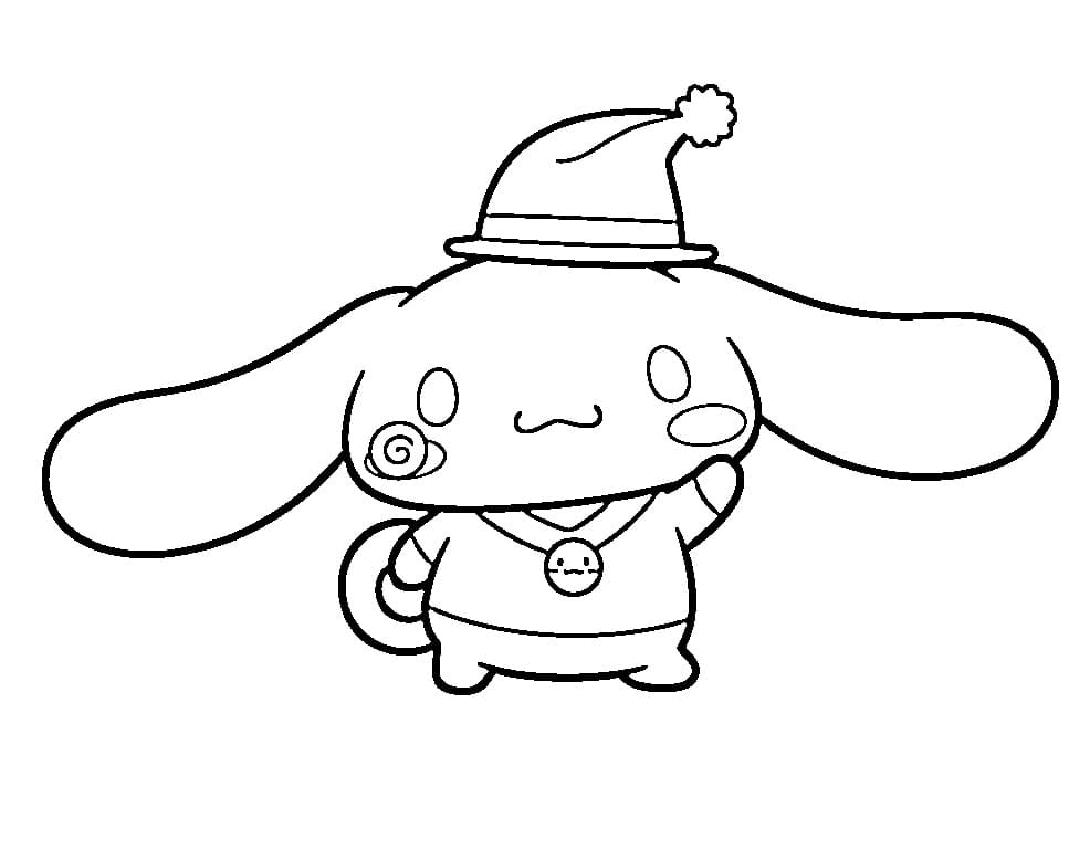 Cinnamoroll Splendido da colorare