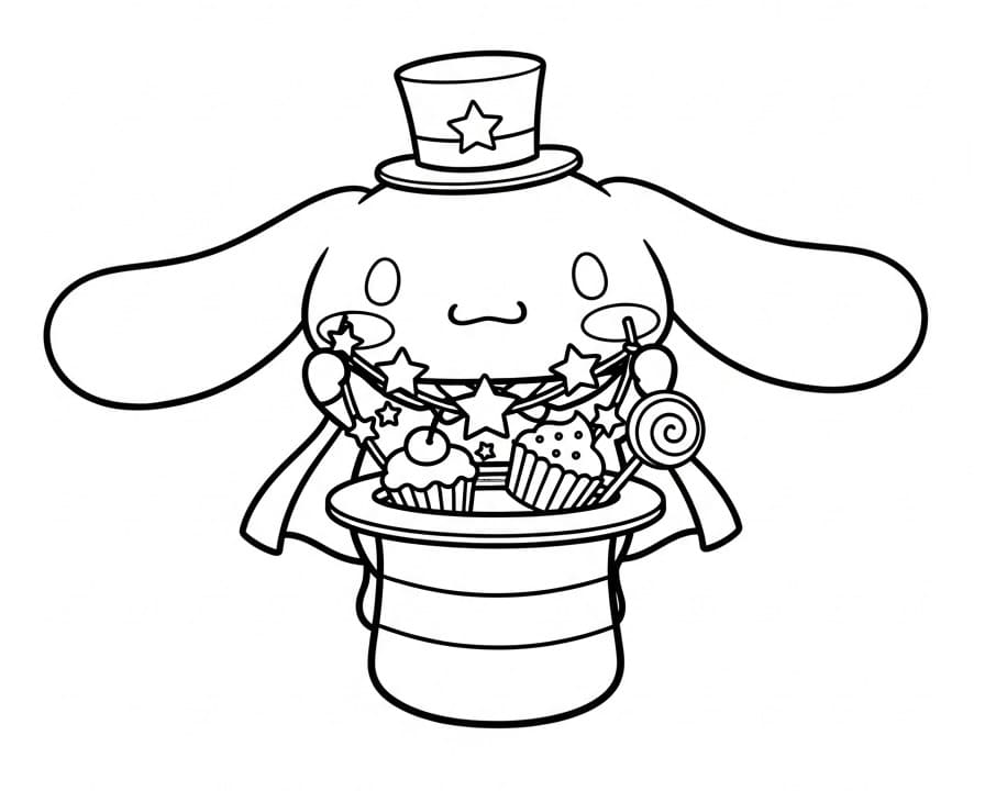 Cinnamoroll da Stampare da colorare