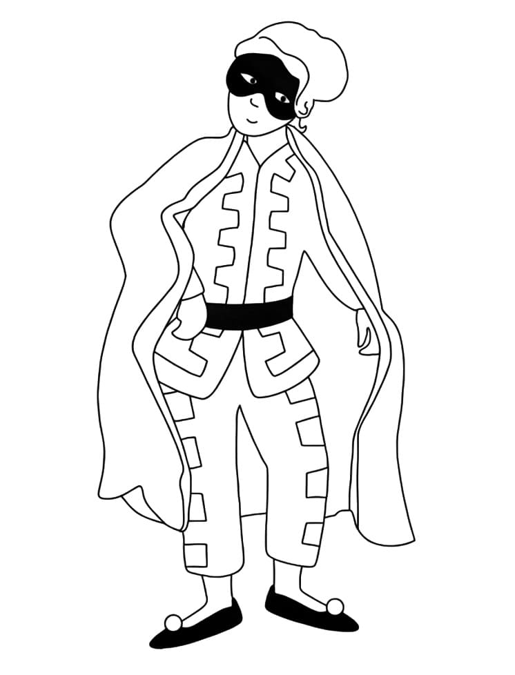 Gratis Brighella per Bimbi da colorare