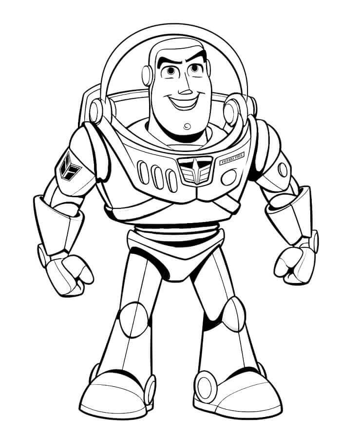 Gratis Immagine Buzz Lightyear da colorare