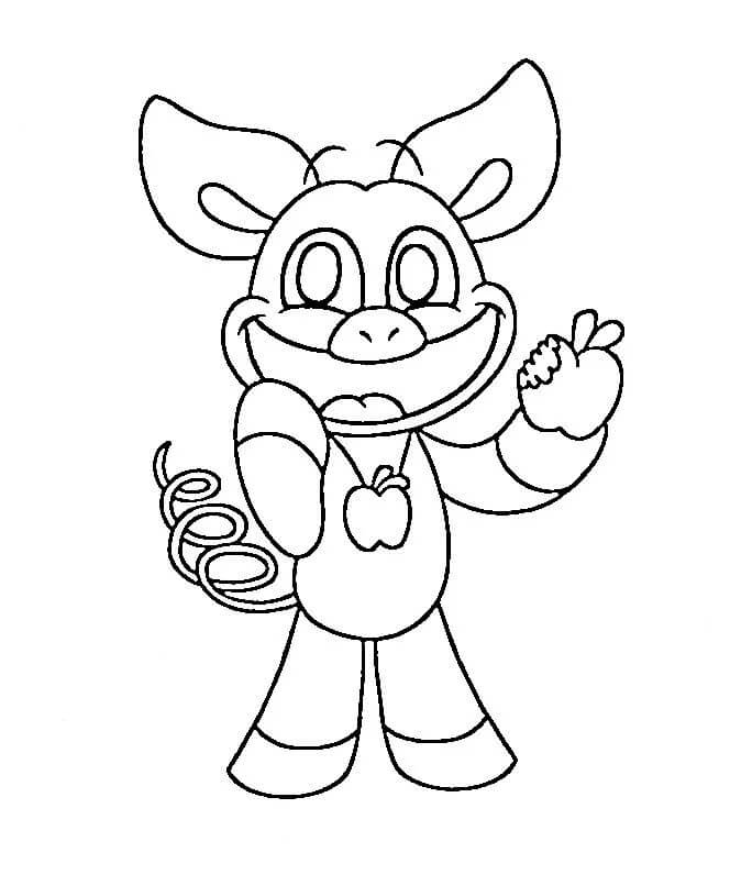 Gratis Immagine Smiling Critters da colorare