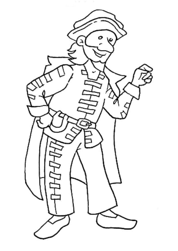 Immagine Stampabile Carnevale da colorare