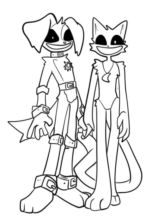 Immagine Stampabile Smiling Critters da colorare